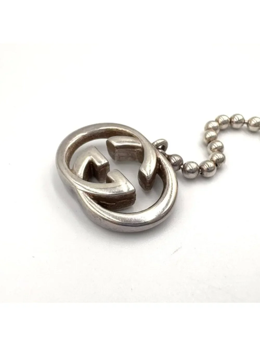 Gucci Interlocking G Silver Necklace